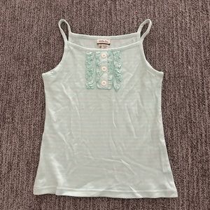 Matilda Jane Mint Striped Tank (girls)